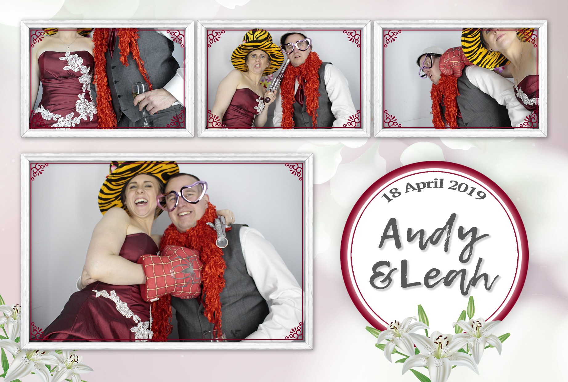 Andy & Leah's Wedding | View more photos from the event at gallery.myphotoboothexperience.co.uk/u/MyPhotoBoothExperienceLtd/Andy-Leahs-Wedding